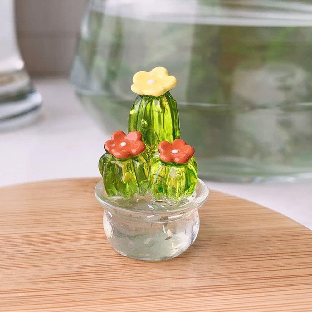 Moderny - Wholesale Decorative Figurine - Miniature Cactus Statue (4 pcs)8