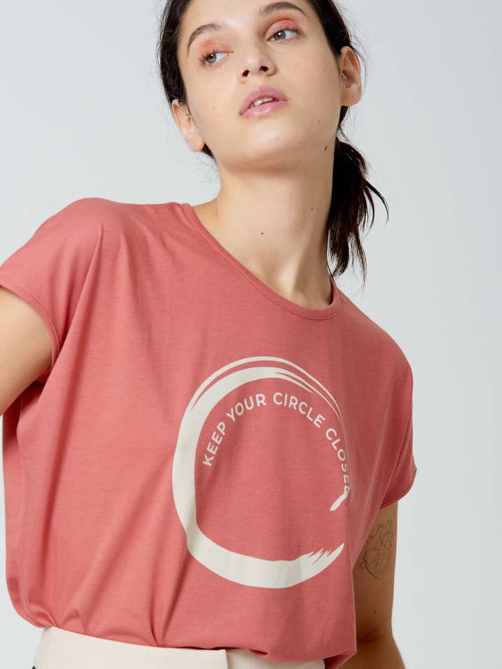 Zonta T-shirt para venta al por mayor de VEPLEN Peruvian Womens Timeless design