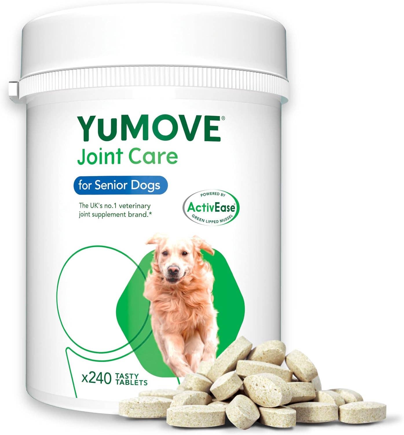 Pet Vital Care - Wholesale Pet Supplement - Dog - YuMOVE Senior Dog Joint Supplement 240 tablets0