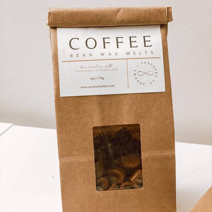 Arrows + Feathers Co - Vente Fondants - Fonte de cire de grain de café3