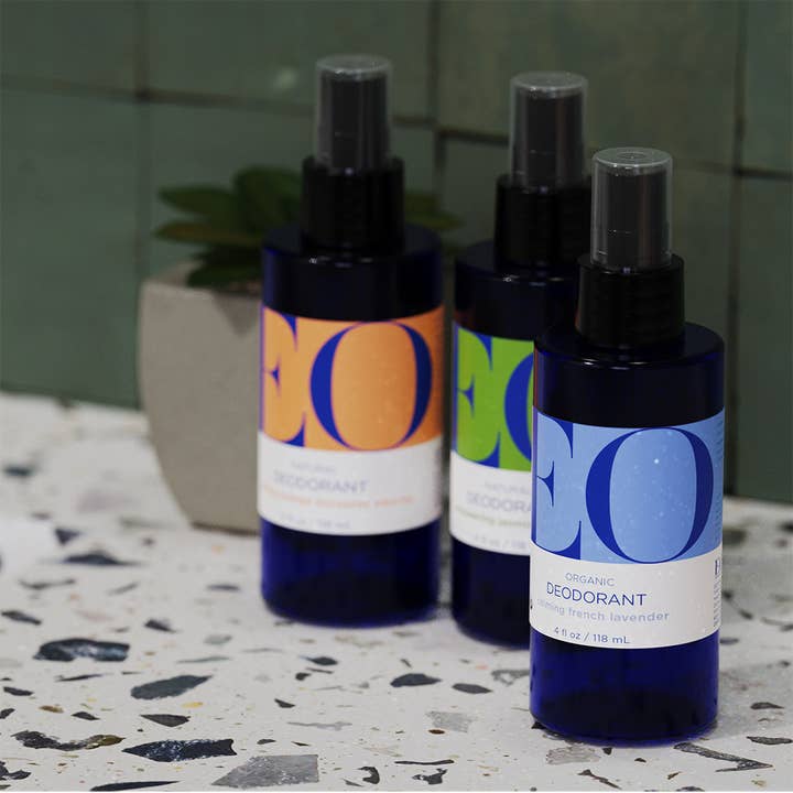 Order Through EO+Everyone store - Wholesale Deodorant - Unisex - French Lavender Certified Organic Deodorant Spray