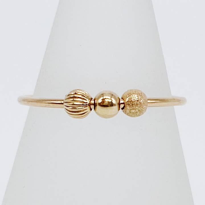 Angst Ring No. 4 | 14kt guld fyldt Fidget Ring for engroshandel hos From Brooklyn With Love