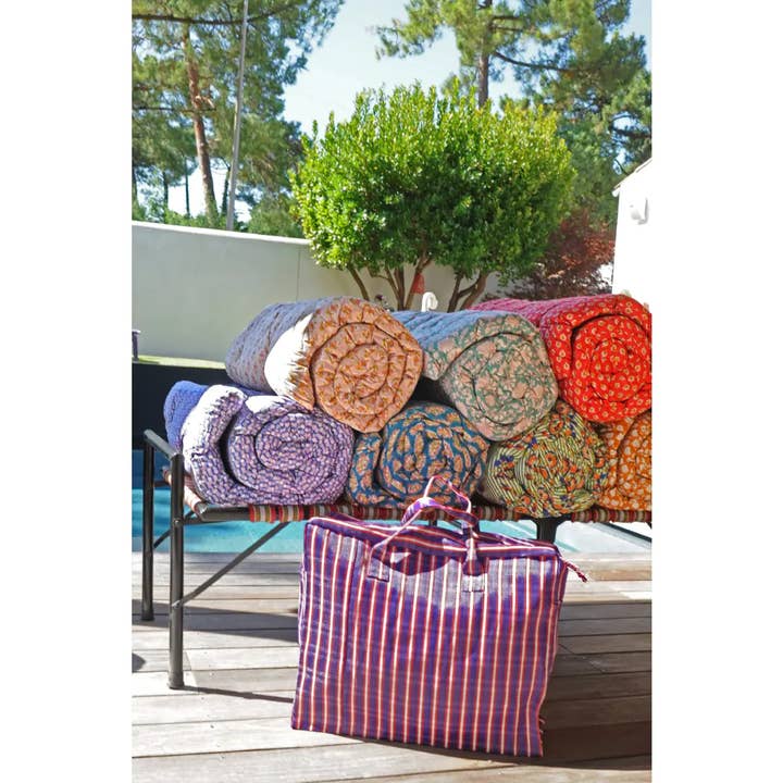 B A O B A B - Maison – wholesale Chair/sofa slipcover – Sofacover ZEN with tie in Celestial printed cotton poplin3