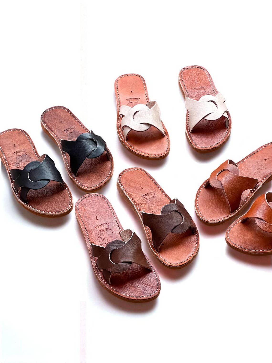 HandmadeBestSeller – wholesale Sandals – Women's – Leather Slide Sandals – Handmade Moroccan Slippers0