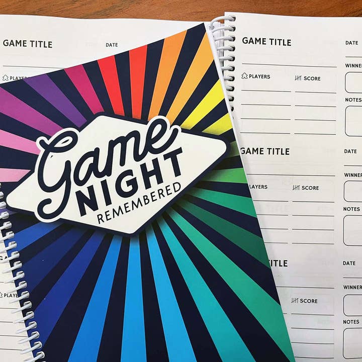 Timeside – wholesale Journal och dagbok – Brädspelsjournal - Game Night Rememered Record Book Game T3