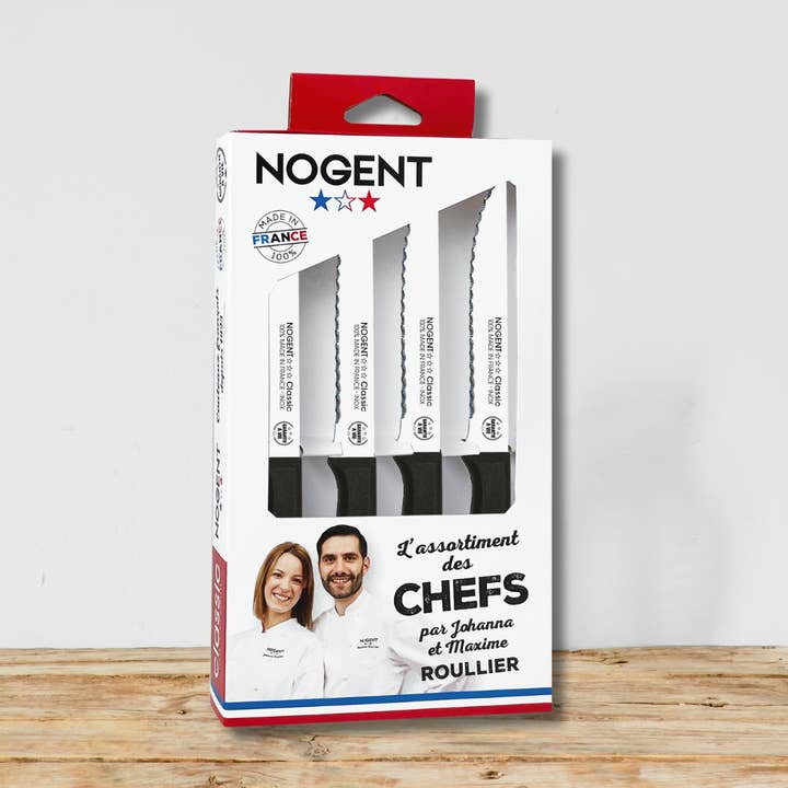 Steakset - Zwart | Classic Polypro| Nogent voor wholesale door Nogent 3 Étoiles