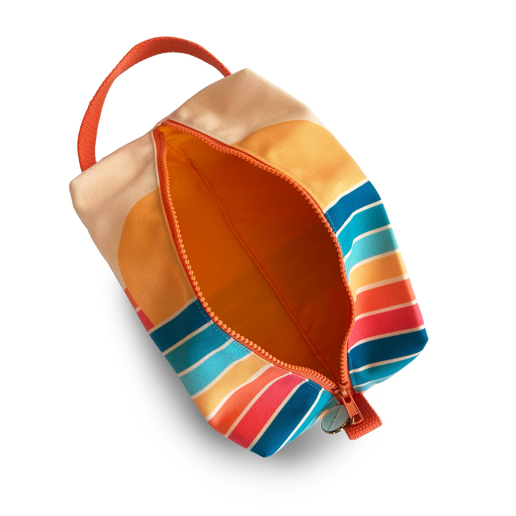 Lady Alamo - Wholesale Toiletry Bag - Unisex - Box Zip: Sunrise1