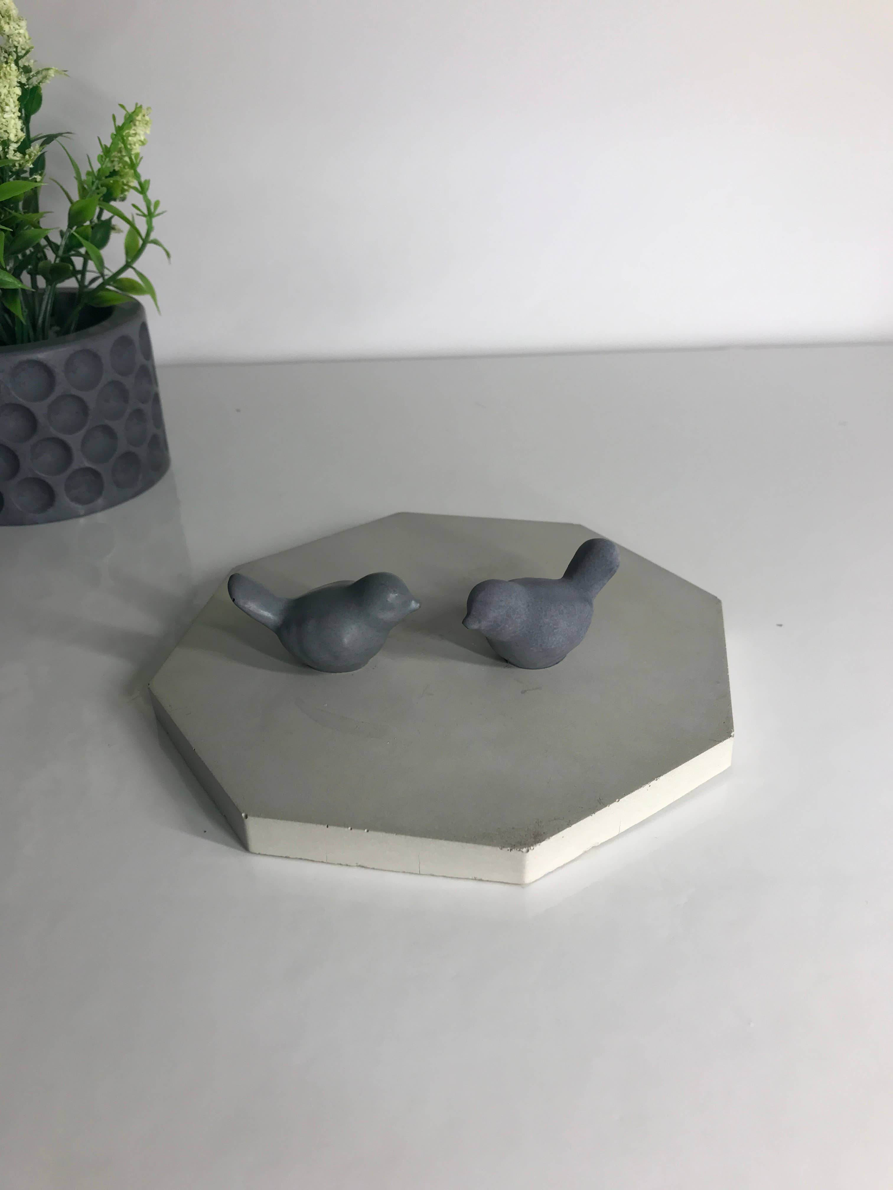 Joyful Lotus - Venta al por mayor Figura decorativa - Pájaros de concreto hechos a mano8