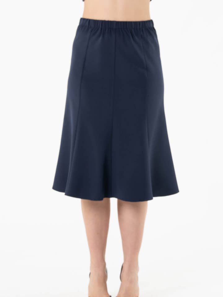 Cloche skirt (Flounce) with elastic at waist for wholesale by VIDAL MODES