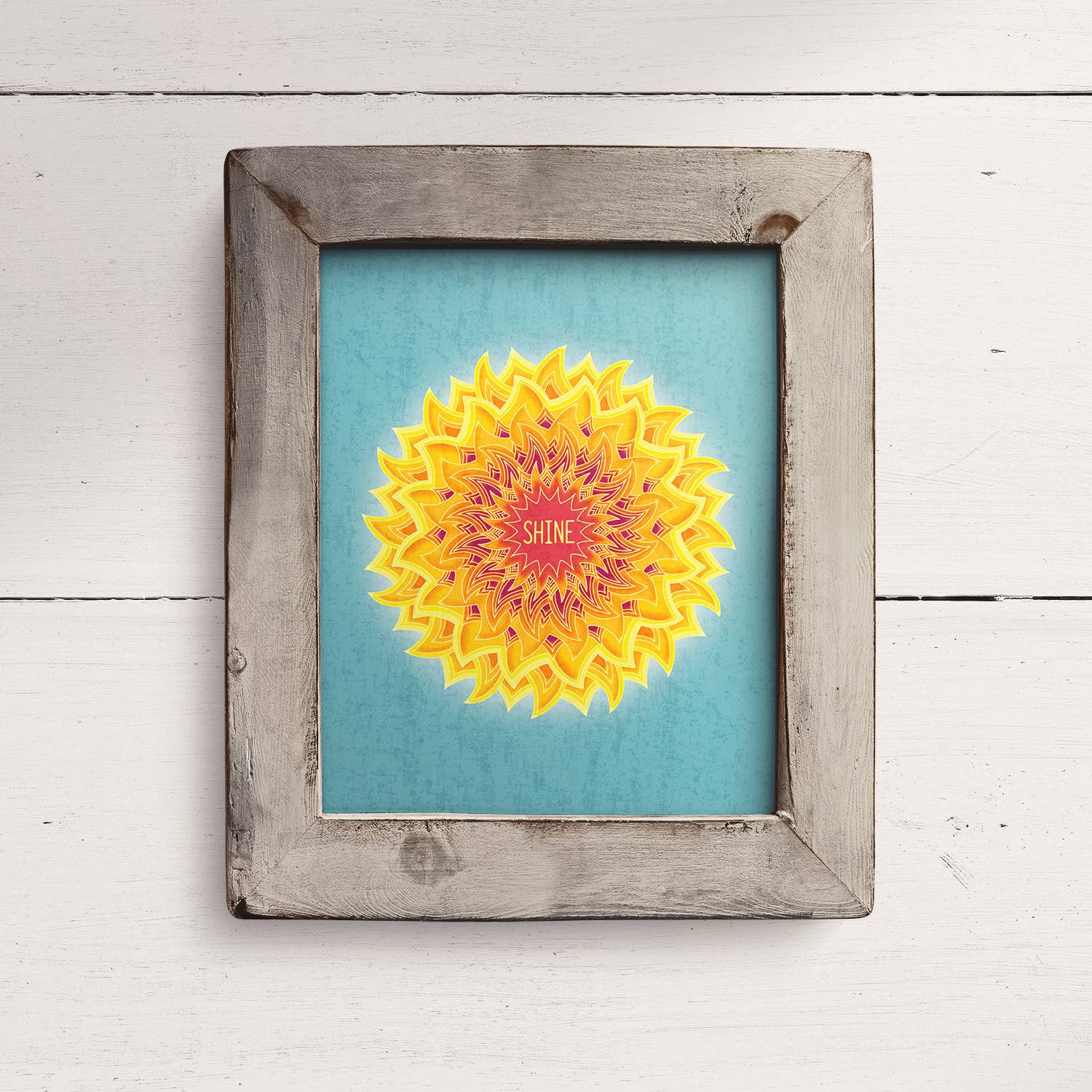 B.Goods Designs - Wholesale Art Print - Shine Mandala Art Print