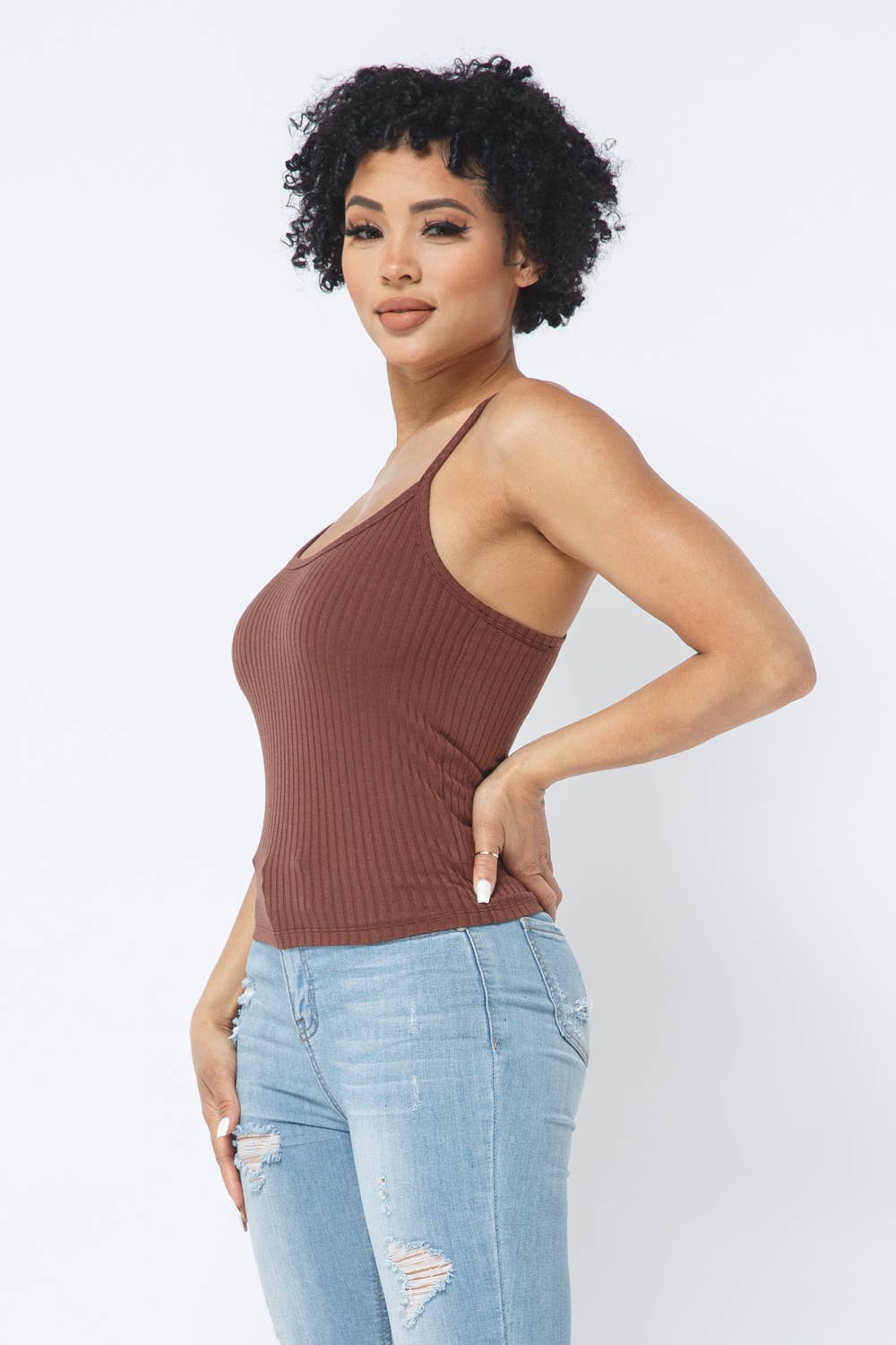 Julia by LoveJ - Wholesale Tank Top - Women's - Rib Racer Back Sleeveless Tank Tops3