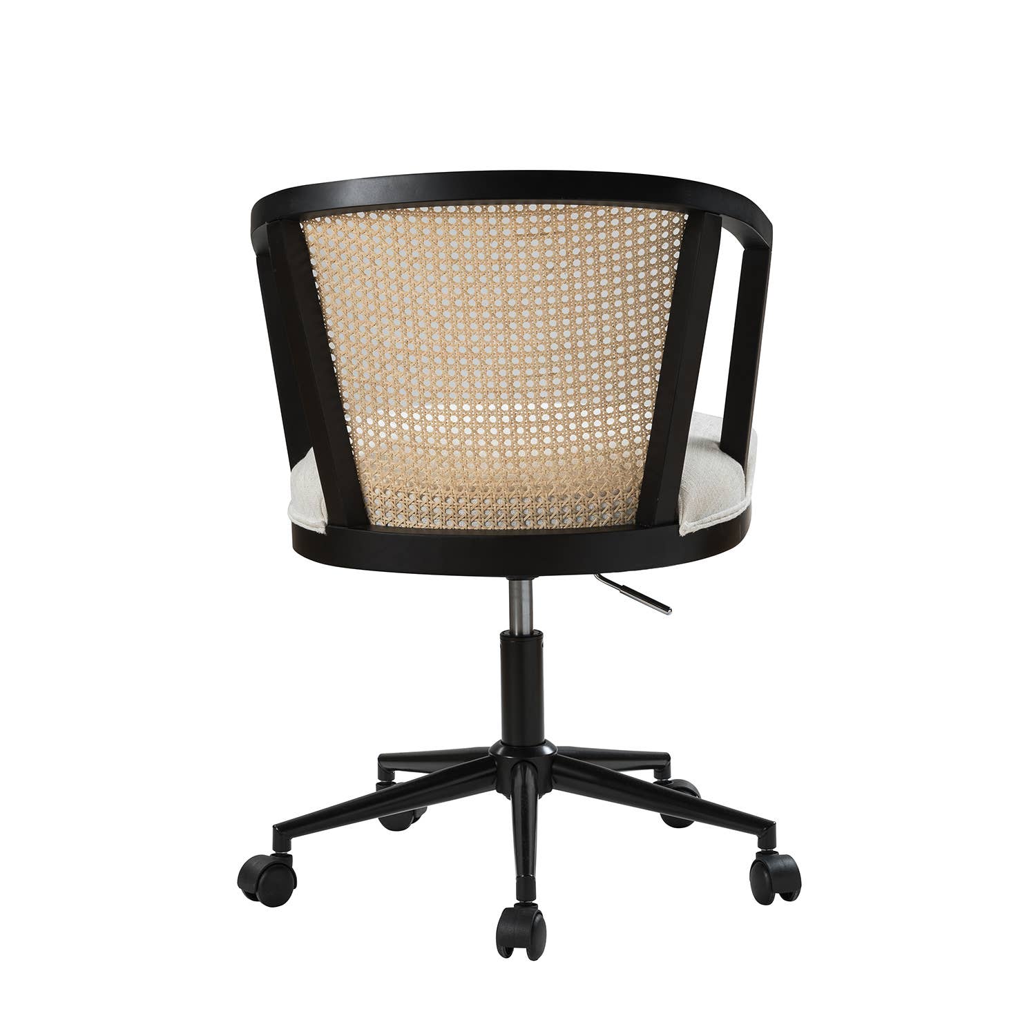 Black Freda Rattan Task Chair for wholesale on Faire3