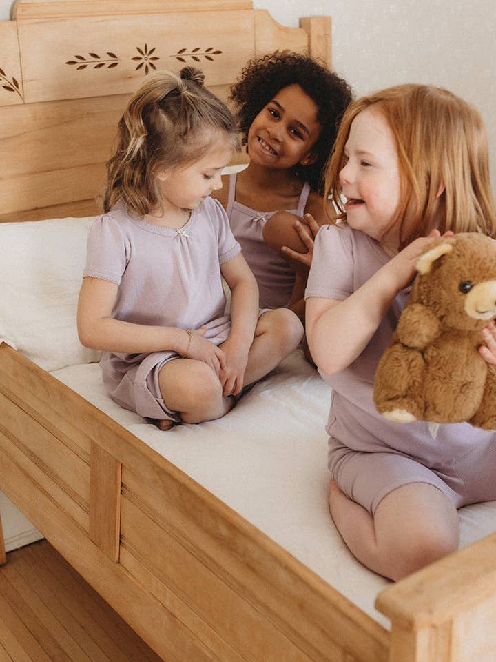 Milk and Honey Clothier – wholesale Nightdress – Kids – nightgown, lilac1