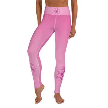 Yama High Waist Womens Yoga Leggings for wholesale by SuniaYoga