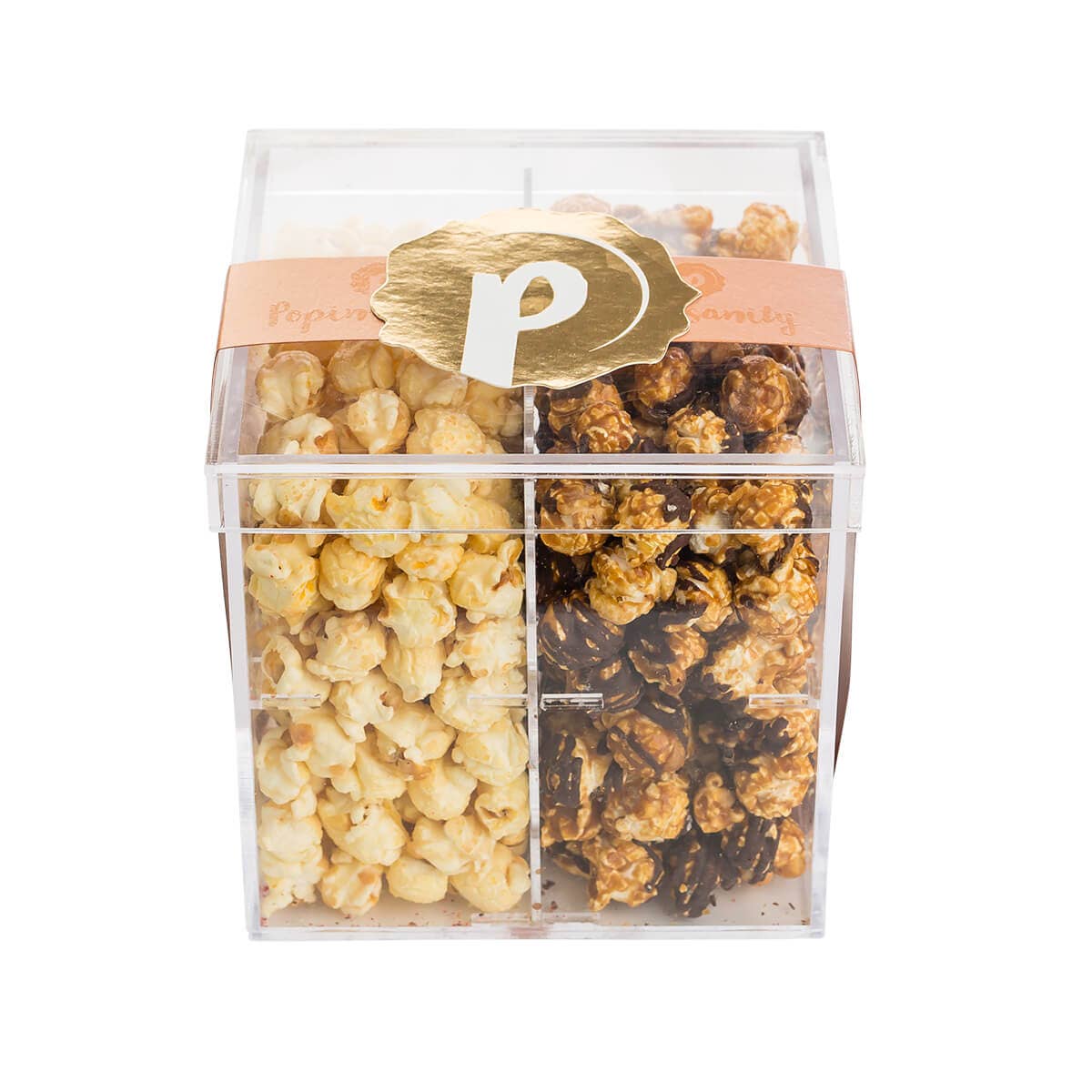 Popinsanity Popcorn & Confections - Wholesale Gift box - Gourmet Popcorn Rose Box 🌹 Fancy Mother's Day Flower Gift2