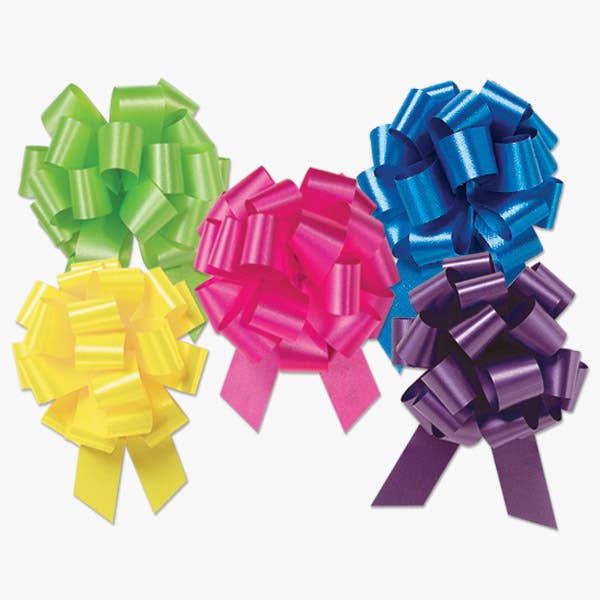 Nashville Wraps - Wholesale Bow - Gift Wrapping - Flora Satin Pull Gift Bows21