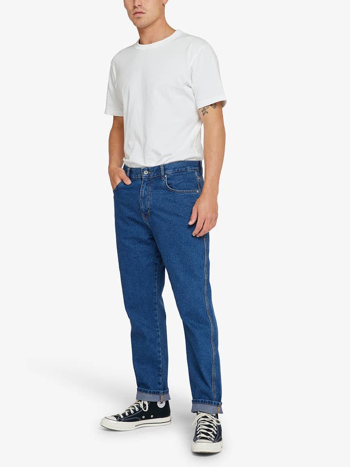 Dixon Tapered Jean - Rinse Wash for wholesale on Faire