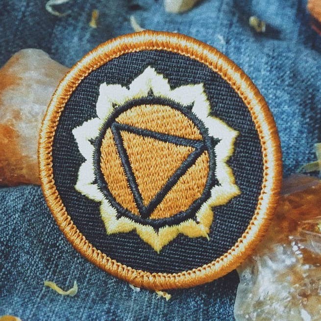 Solar Plexus Chakra Patch for wholesale by Starseed Supply Co.