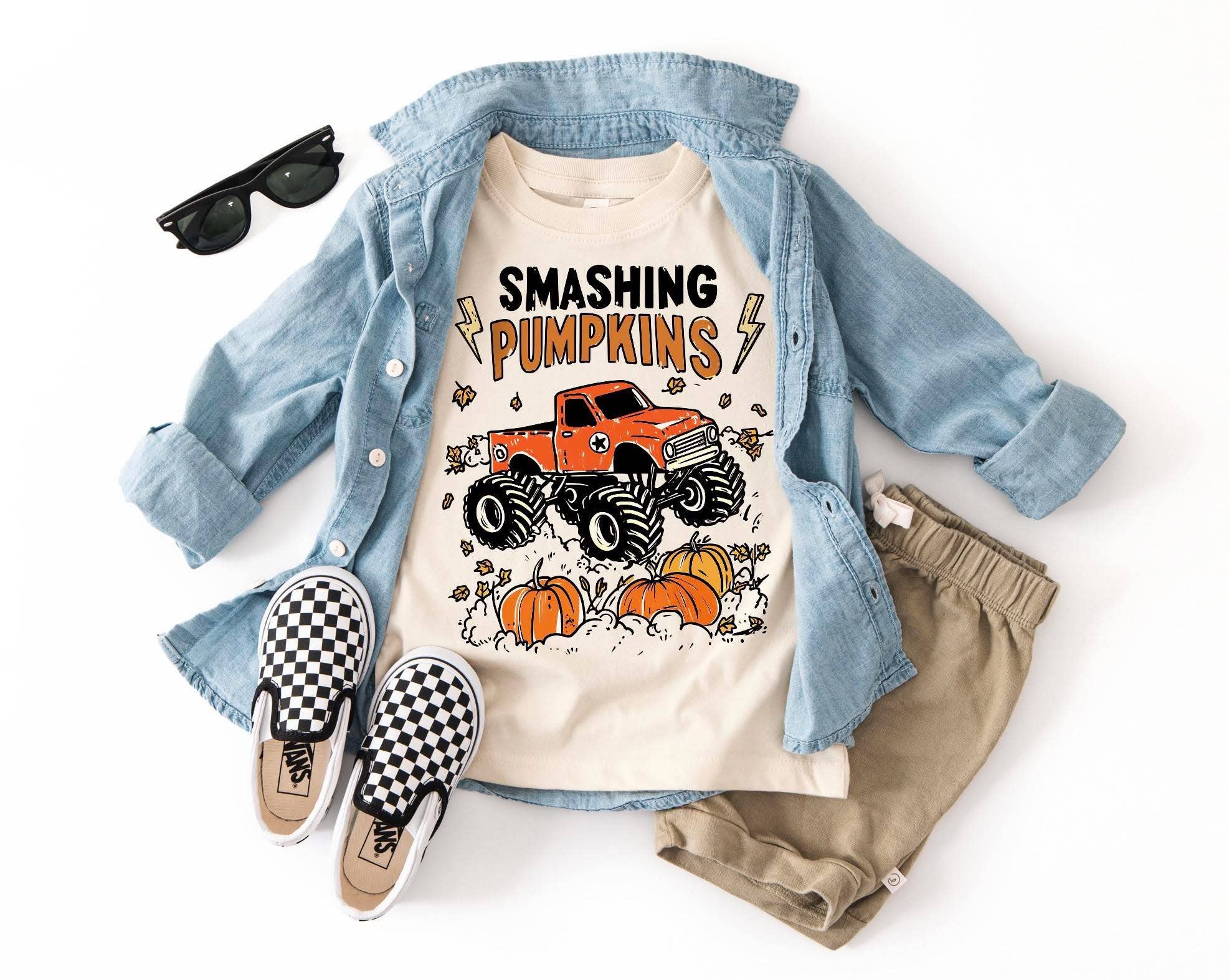 Buckin Baby Wholesale - Wholesale Screen Printed T-Shirt - Kids - Smashing pumpkins