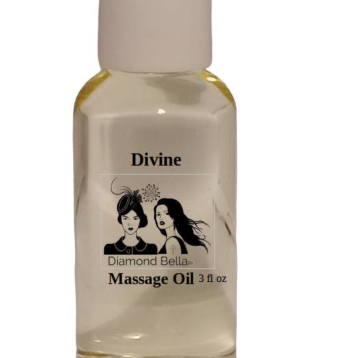 Huile de massage Divine 3 fl oz pour la vente par Diamond Bella