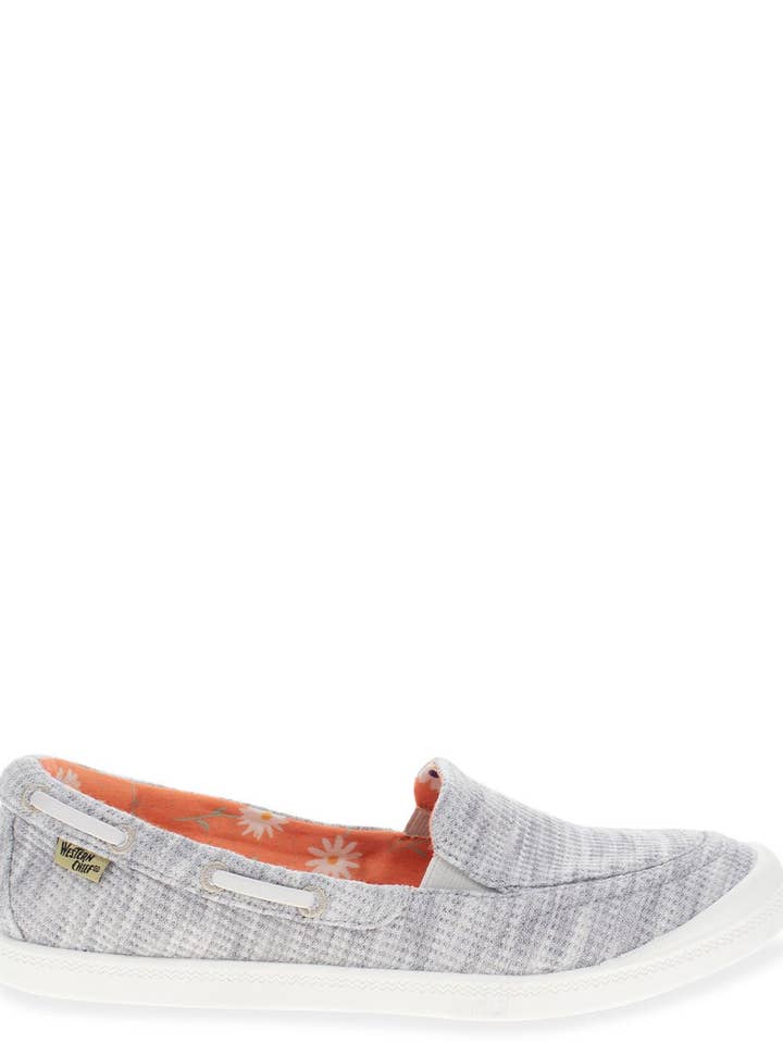 Women's Active Boat Slip On - Gray for wholesale by Western Chief