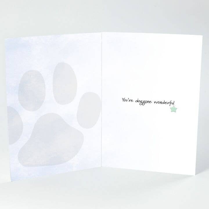 St Thomas Greetings - Wholesale Thank You Card - Thank You Furry Much! Dog Thank You Card