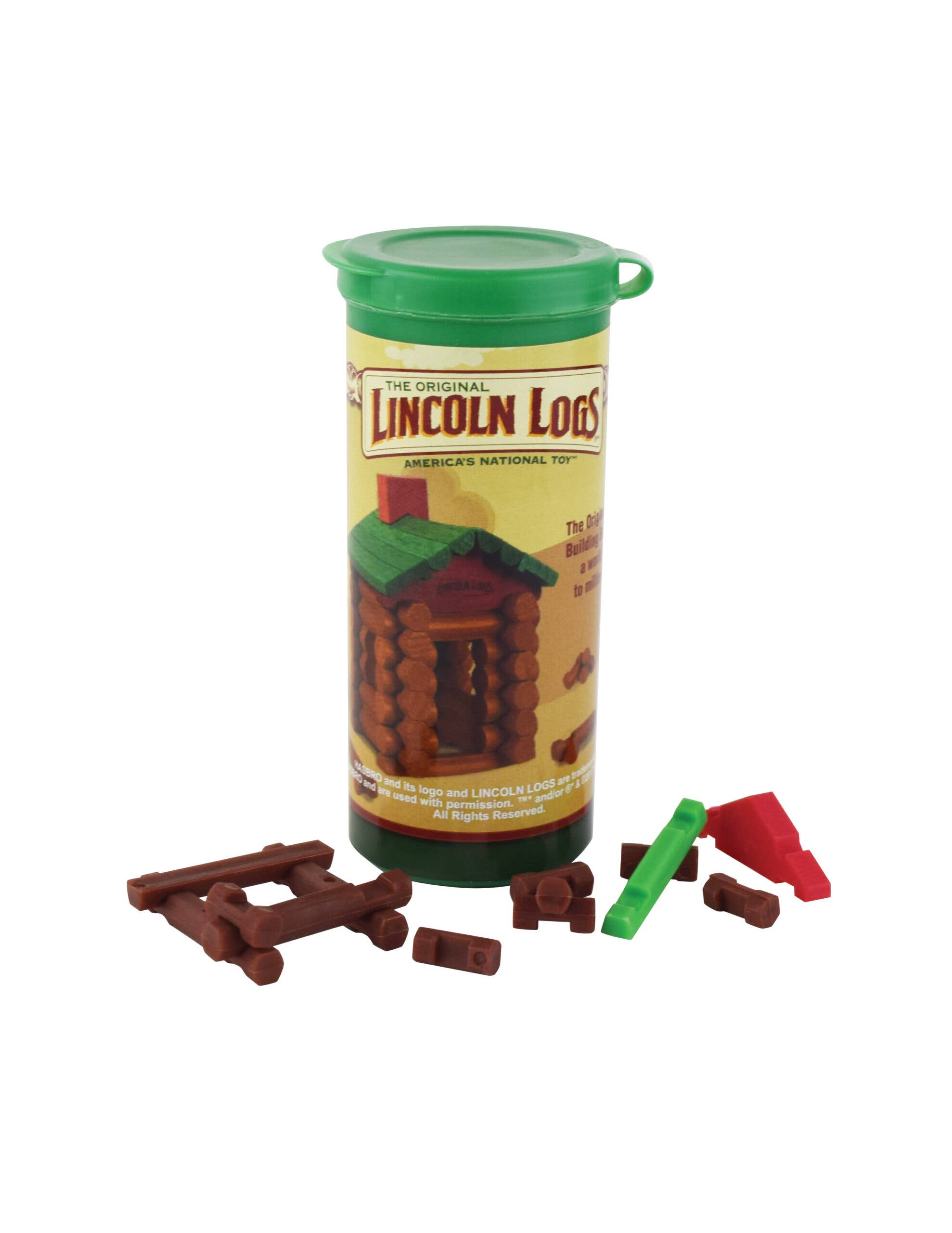 Super Impulse USA - Wholesale Toy Set - Kids - World's Smallest Lincoln Logs Playset1