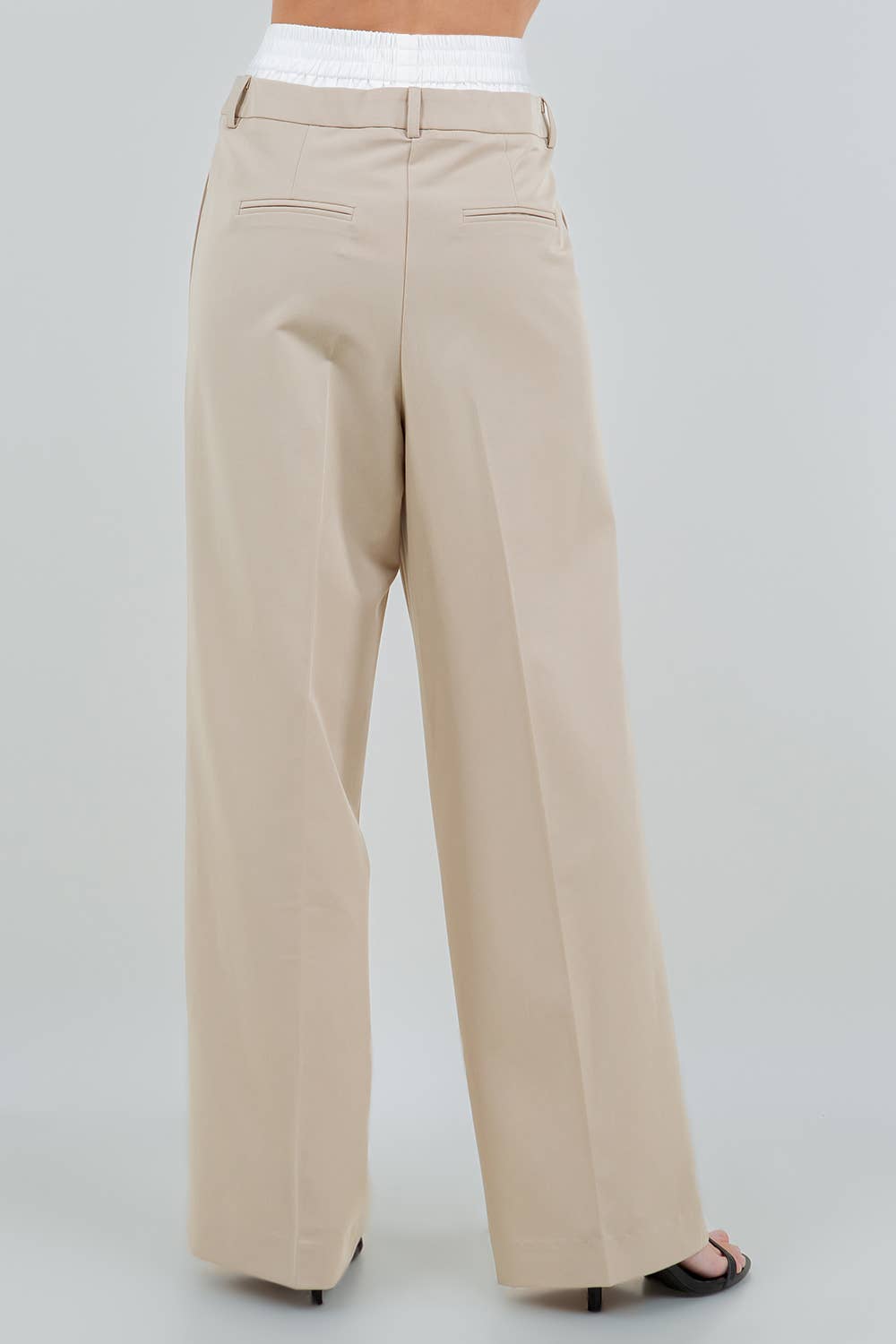 Whiteroom+Cactus - Wholesale Broek - Dames - DUBBELLAAGSE BROEK3