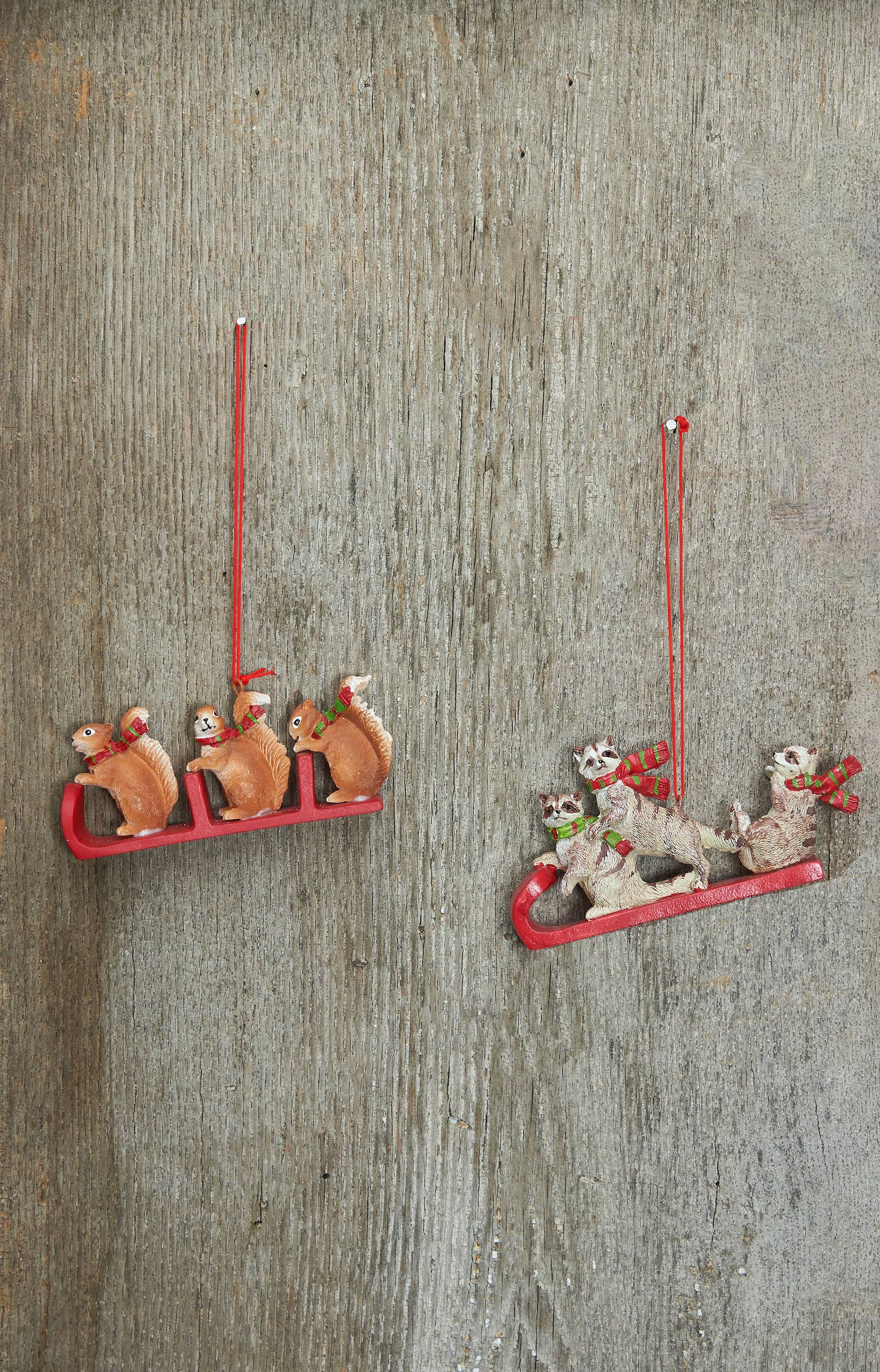 C&F Home - Wholesale Ornament Set - Christmas Squirrel & Raccoon Ornament Set 22