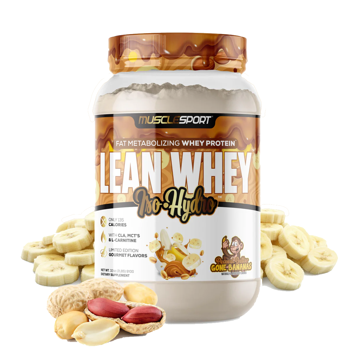 MuscleSport - Wholesale Protein/superfood powder - Lean Whey® Iso Hydro Gourmet Protein 2lb - Limited Edition24