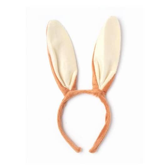 Inca UK - Wholesale Fashion Headband - Kids - Brown Fabric Rabbit Ears Aliceband0