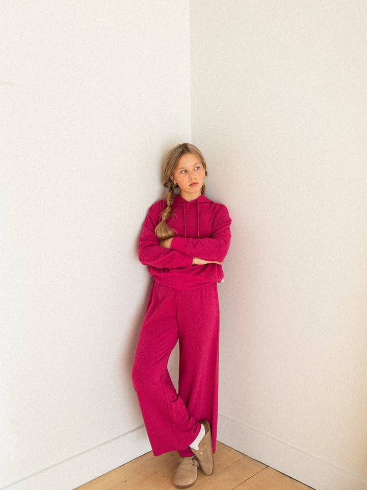 Pantalon de survêtement large en éponge pour jeunes pour la vente par Jax & Lennon Clothing Co.