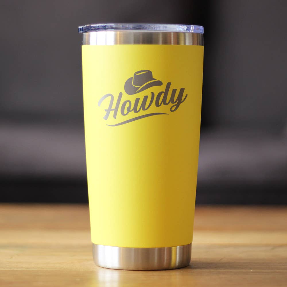bevvee - Wholesale Insulated Mug/Tumbler - Howdy Insulated Travel Tumbler - Western Party Gifts21