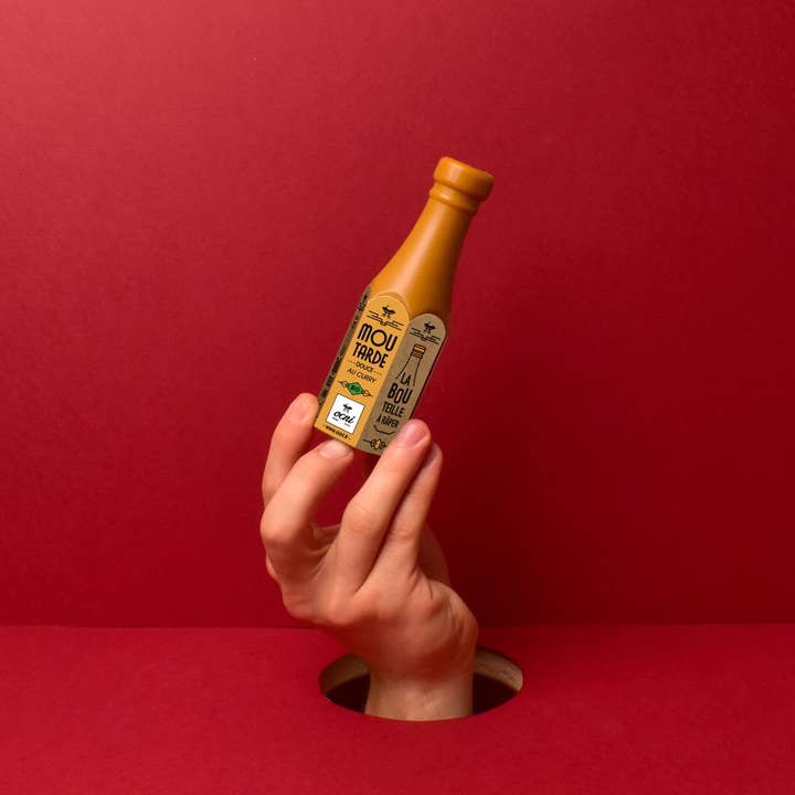 OCNI Factory - Wholesale Mustard - GRATER BOTTLE (ORGANIC) | SWEET MUSTARD WITH CURRY