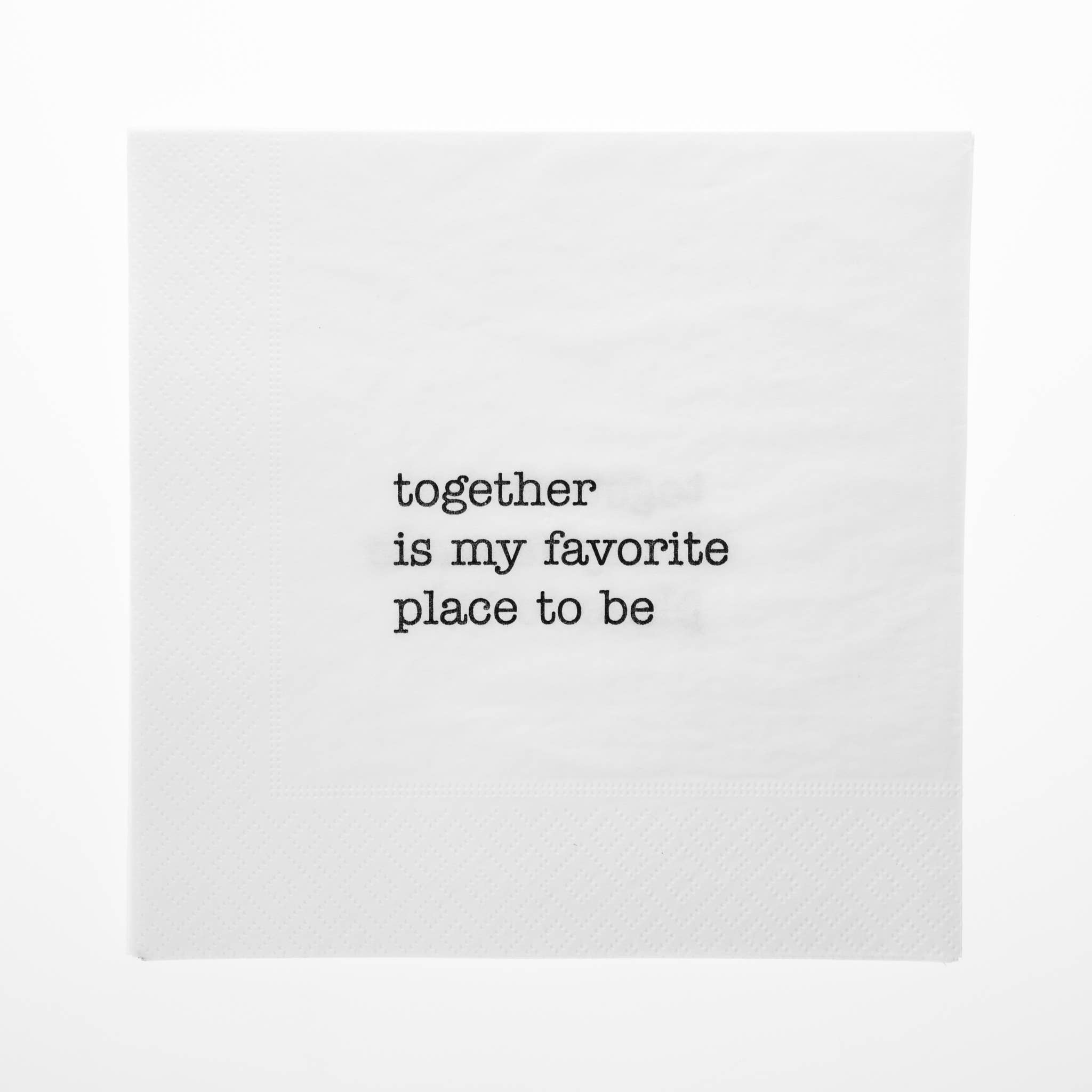 Sögne Home - Wholesale Disposable napkin - Sögne Paper Napkin together is my0