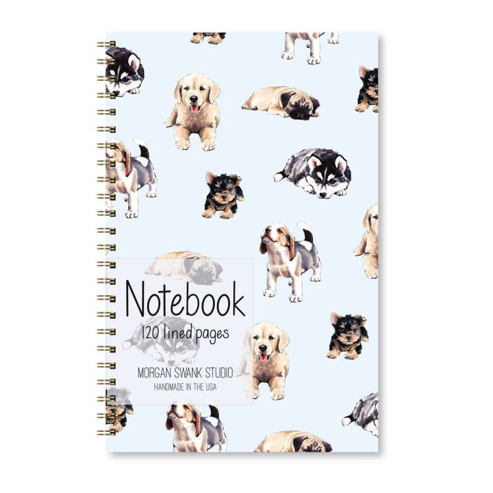 Cahier Chiot pour la vente par Morgan Swank Studio