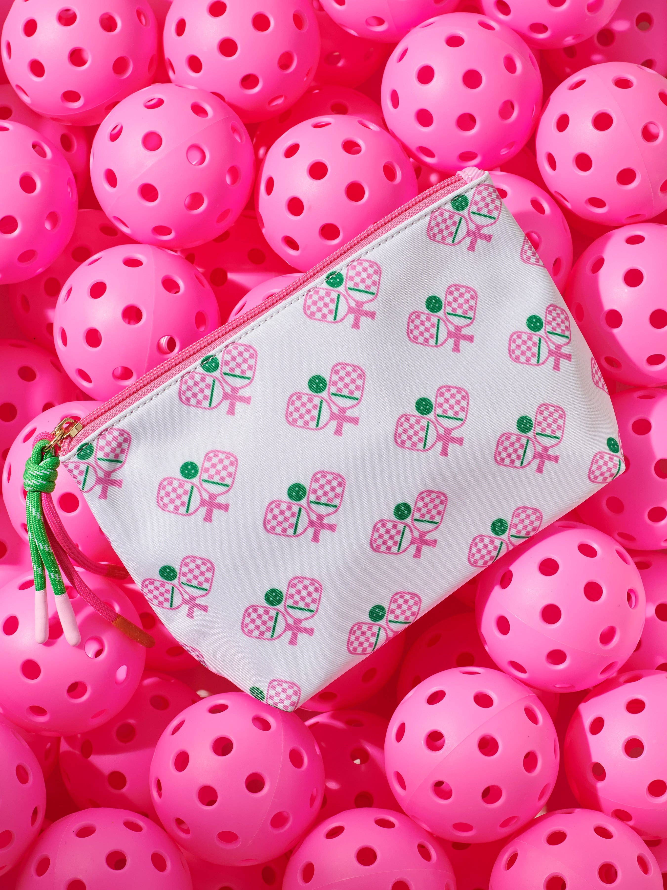 Shiraleah - Wholesale Pouch - Women's - PADDLES MEDIUM ZIP POUCH, MULTI4