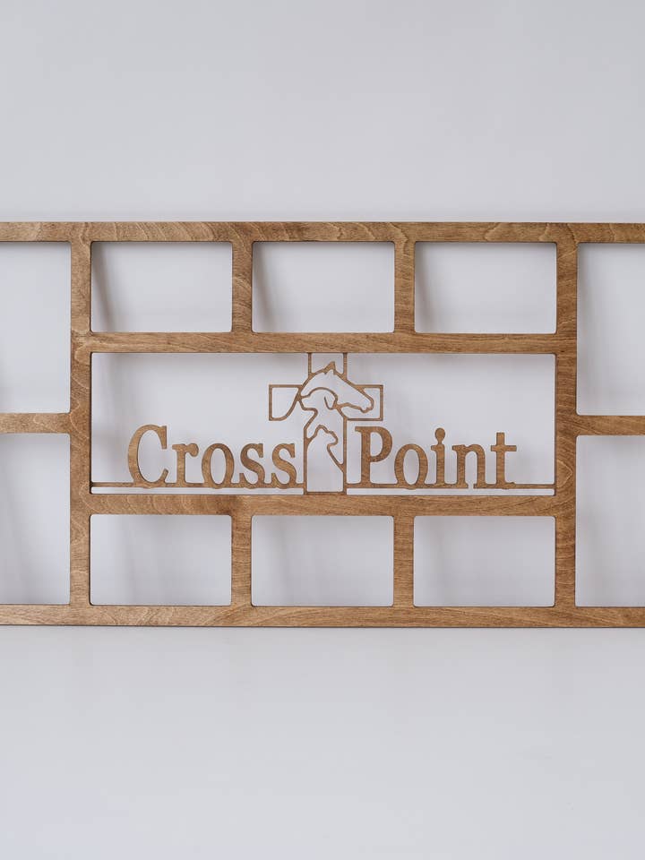 Marco de collage de fotos personalizado con LOGO, de madera para venta al por mayor de Woodinout