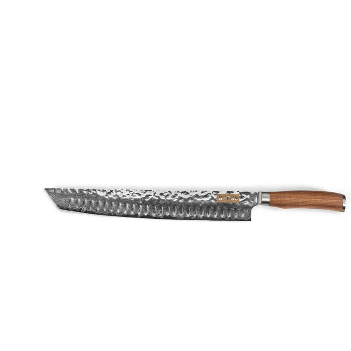 Signature Brisket XL 13" Carving Knife - Walnut Handle for wholesale by Route83 Knives