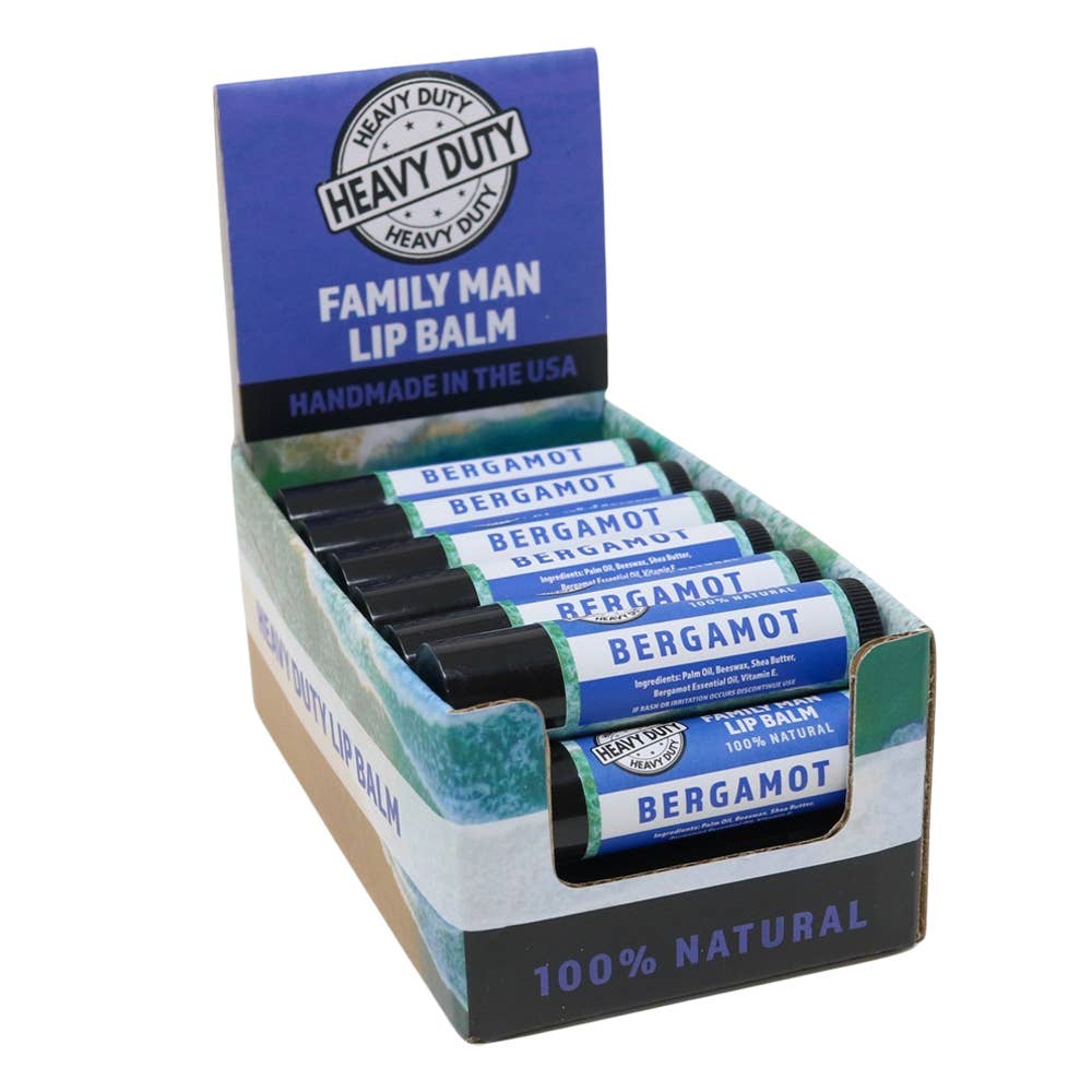 Seriously Shea - Wholesale Lip Balm - Men's - Men's Family Man Lip Balm | 100% Natural  3