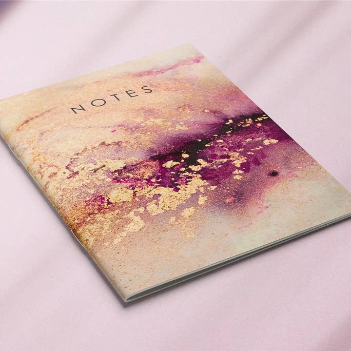 Quaderno a righe - Nebula per la vendita all'ingrosso da parte di Wendy Bell Designs