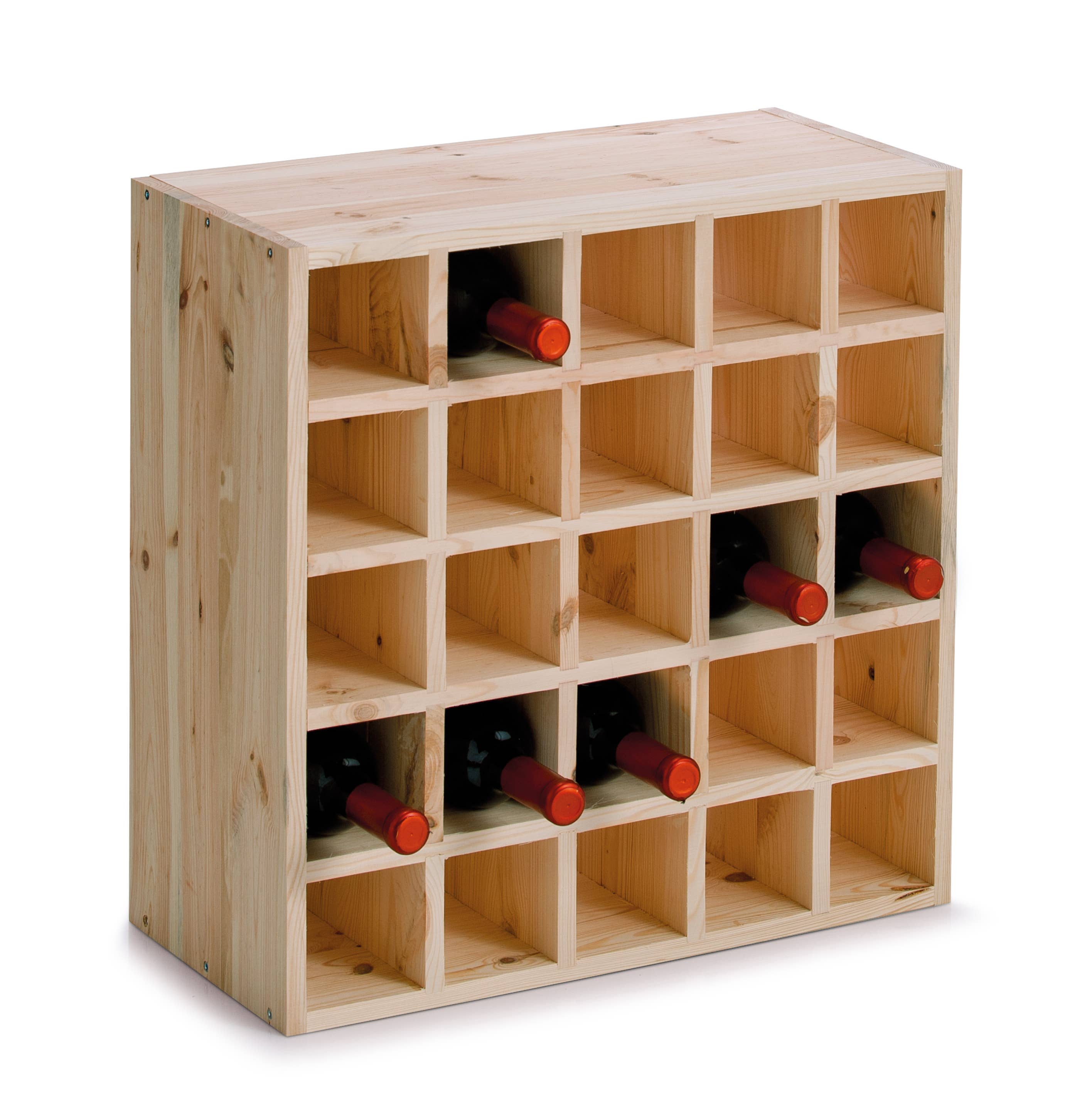 Zeller Present - Wholesale Wine Rack - Wine rack, softwood2
