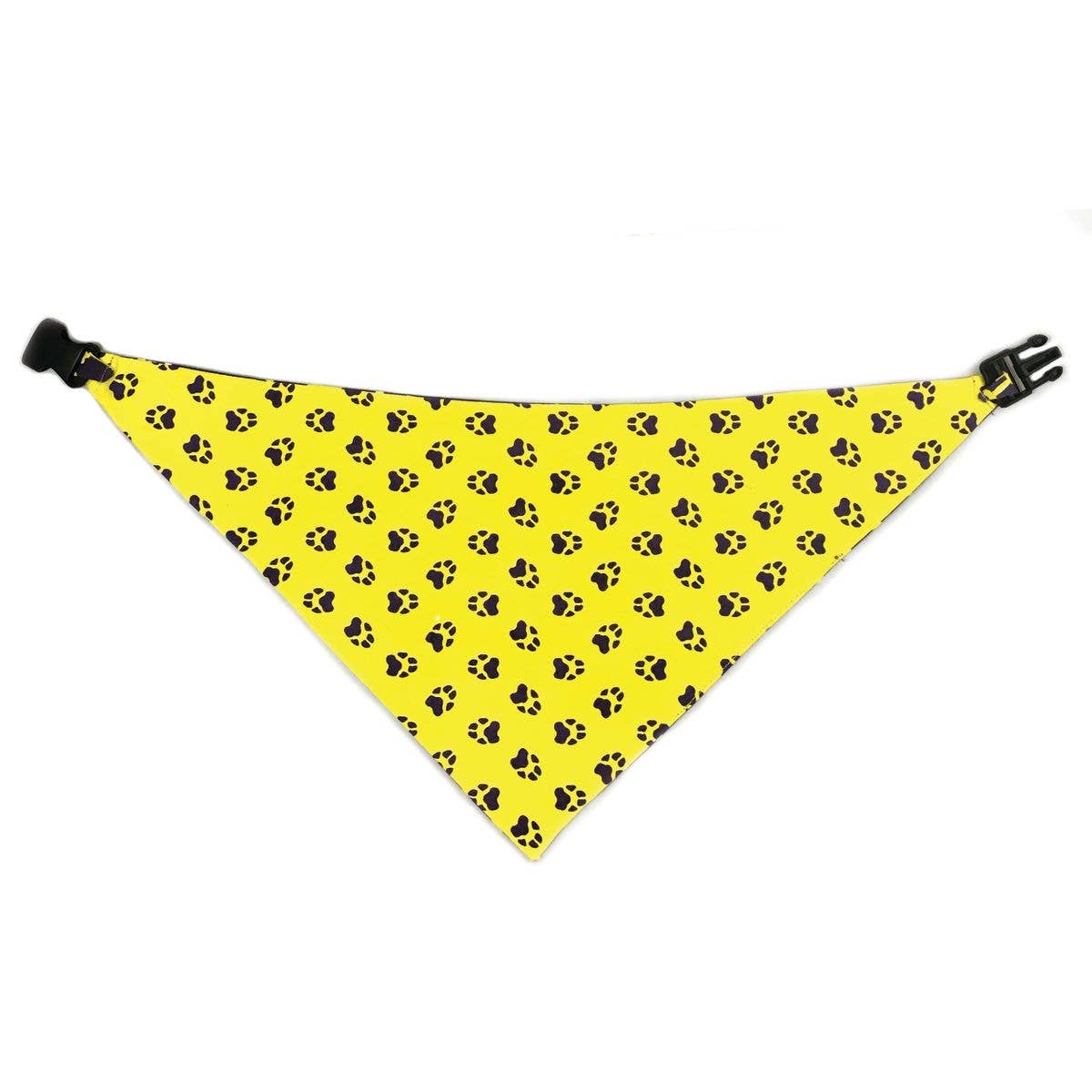 Uptown Pups – Großhandel Haustier-Bandana – Hund – Uptown Pups Reversible Bandana — Gelb und Violett4