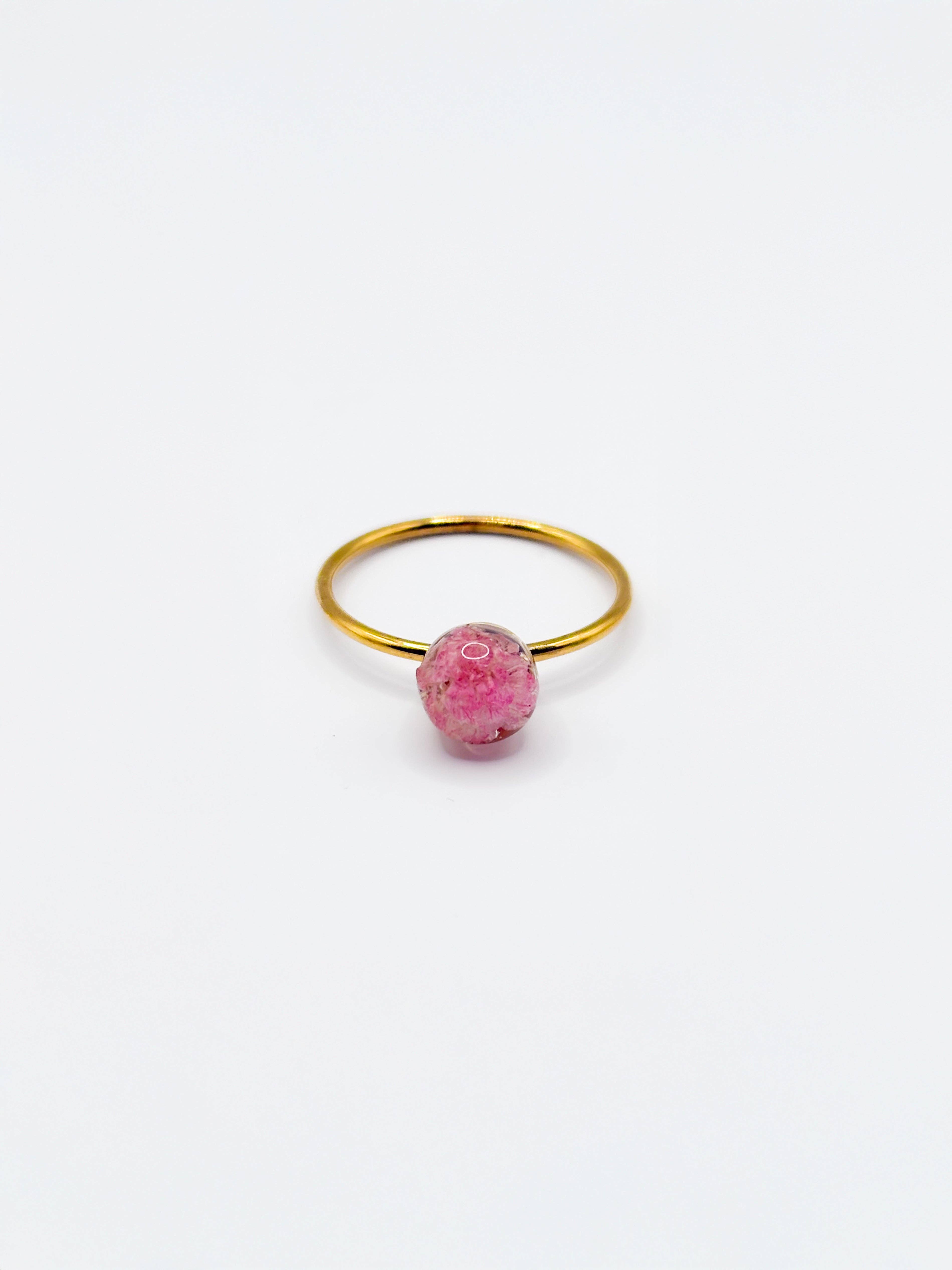CH Design - Wholesale Band/Stacked Ring - Late Bloomers Pink Ring0