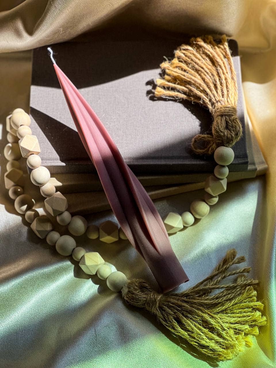 Agaboo Candle – Vela/castiçal cónico por atacado – Vela Espiral Alta 9,5x1 1/8 pol.8