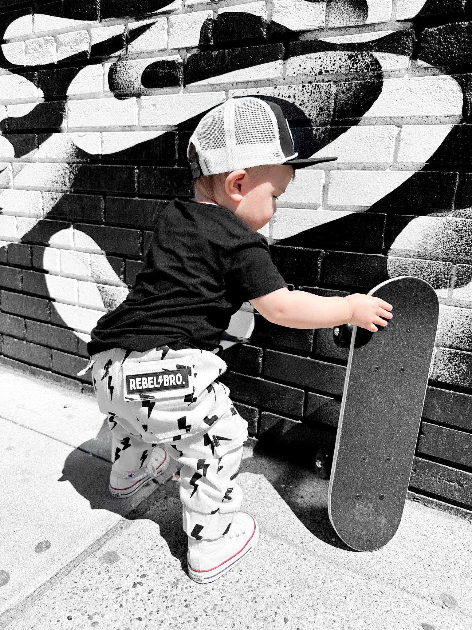 Rebel Bro - Wholesale Pants - Kids - Rebel Cargo Pants in Bowie10