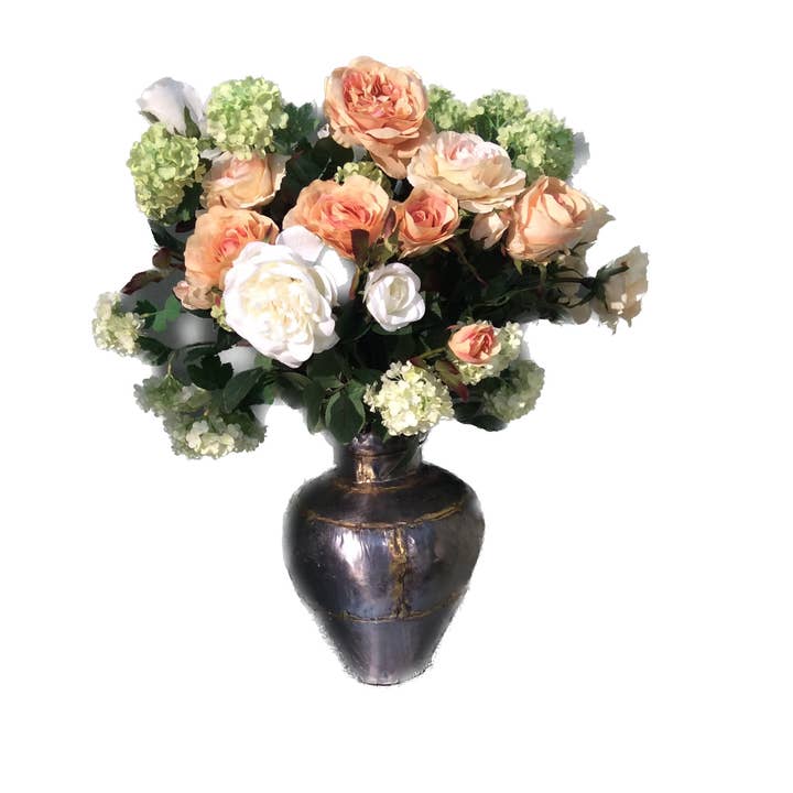Mezu Silk Flowers - Wholesale Artificial Flowers - Artificial Pale Green Viburnum
