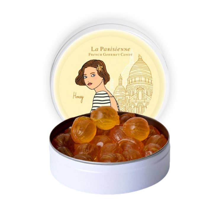 La Parisienne – Handgemachte Honigbonbons – 50 g für den Großhandel von Bonbon-France