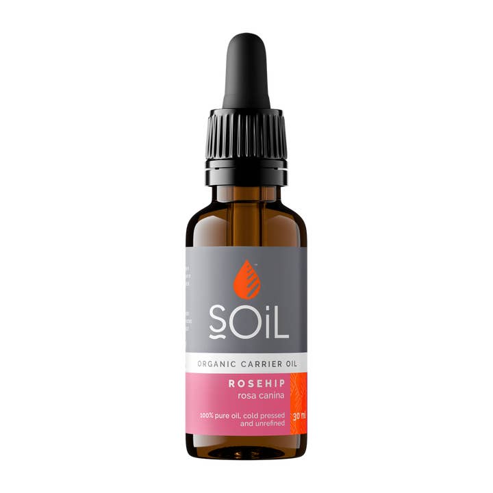 Organic Rosehip Oil (Rosa Canina) 30ml for wholesale by SOiL Organic Aromatherapy and Skincare