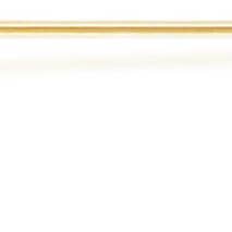14Kt Gold Filled 22 Gauge 2" Headpin - 20pcs/pack for wholesale by Plazko